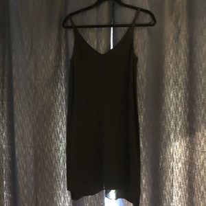 Topshop slip dress (black) size 2